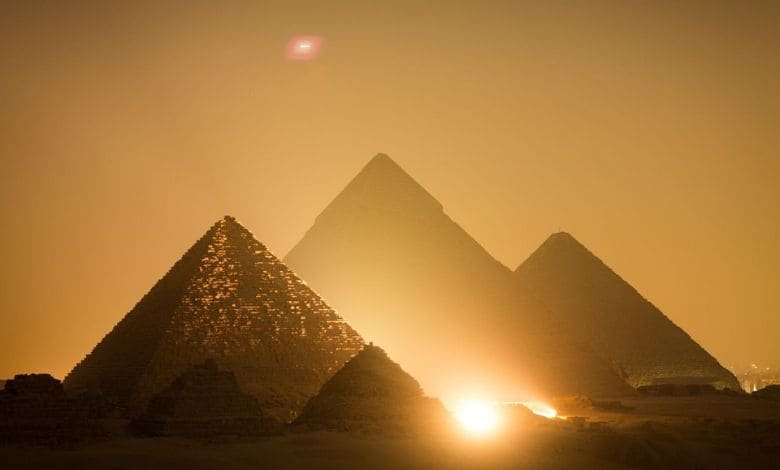 شكل الاهرامات في مصر