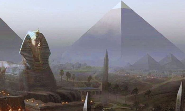  شكل أبو الهول قبل وبعد