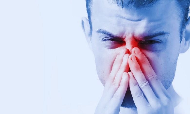 علاج التهاب الانف من الخارج بسبب الزكام