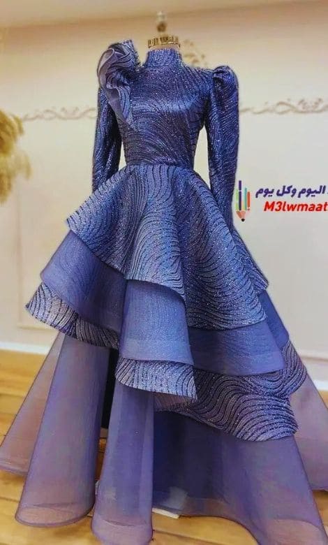 فساتين ستان سمبل 2024