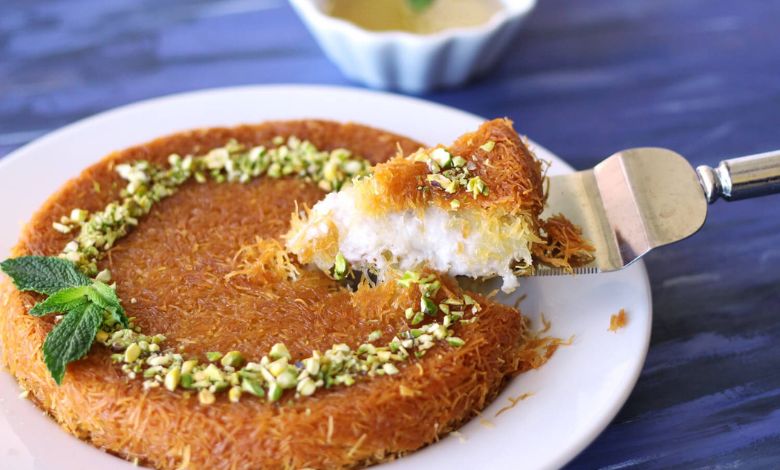  الكنافة بالفرن الكهربائي