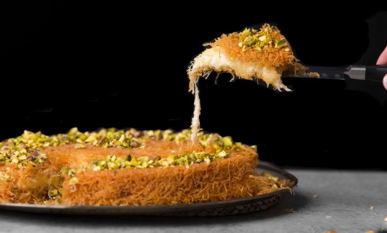 طريقة عمل الكنافة الطرية زي المحلات
