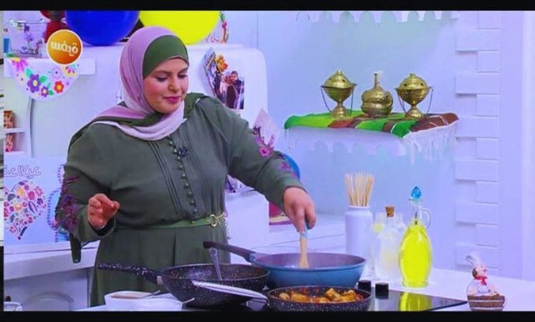 طريقة عمل شربات الكنافة نجلاء الشرشابي