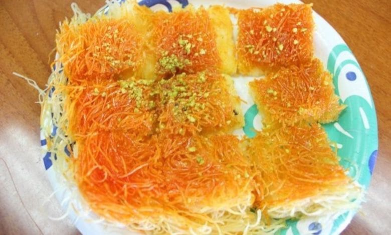 كنافة نابلسية في مصر